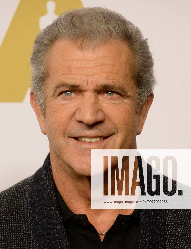 Actor filmmaker Mel Gibson attends the 89th annual Academy Awards Oscar nominees luncheon at the Beverly Hilton Hotel in Beverly Hills, California on February 6, 2017. LAP20170206083 JIMxRUYMEN