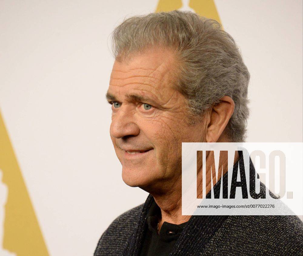 Actor filmmaker Mel Gibson attends the 89th annual Academy Awards Oscar nominees luncheon at the Beverly Hilton Hotel in Beverly Hills, California on February 6, 2017. LAP20170206087 JIMxRUYMEN