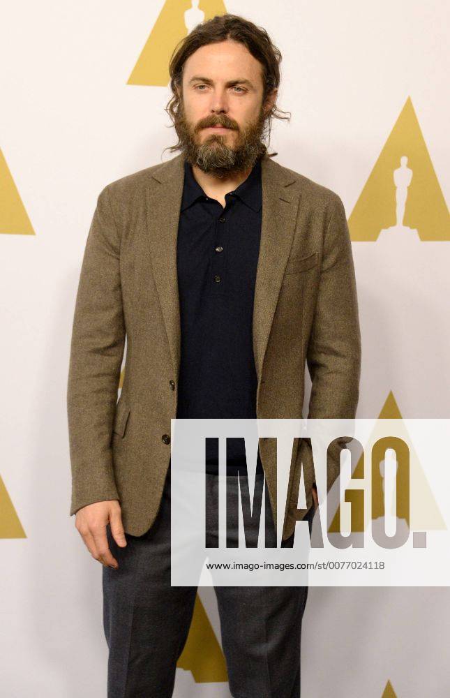 Actor Casey Affleck attends the 89th annual Academy Awards Oscar nominees luncheon at the Beverly Hilton Hotel in Beverly Hills, California on February 6, 2017. LAP20170206132 JIMxRUYMEN