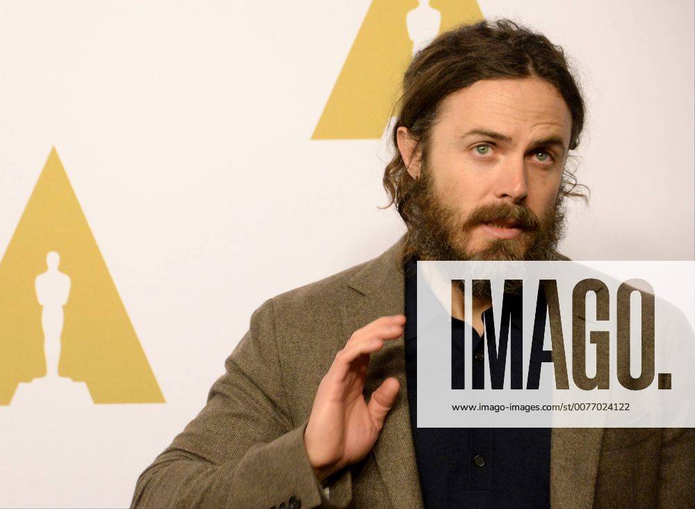 Actor Casey Affleck attends the 89th annual Academy Awards Oscar nominees luncheon at the Beverly Hilton Hotel in Beverly Hills, California on February 6, 2017. LAP20170206134 JIMxRUYMEN