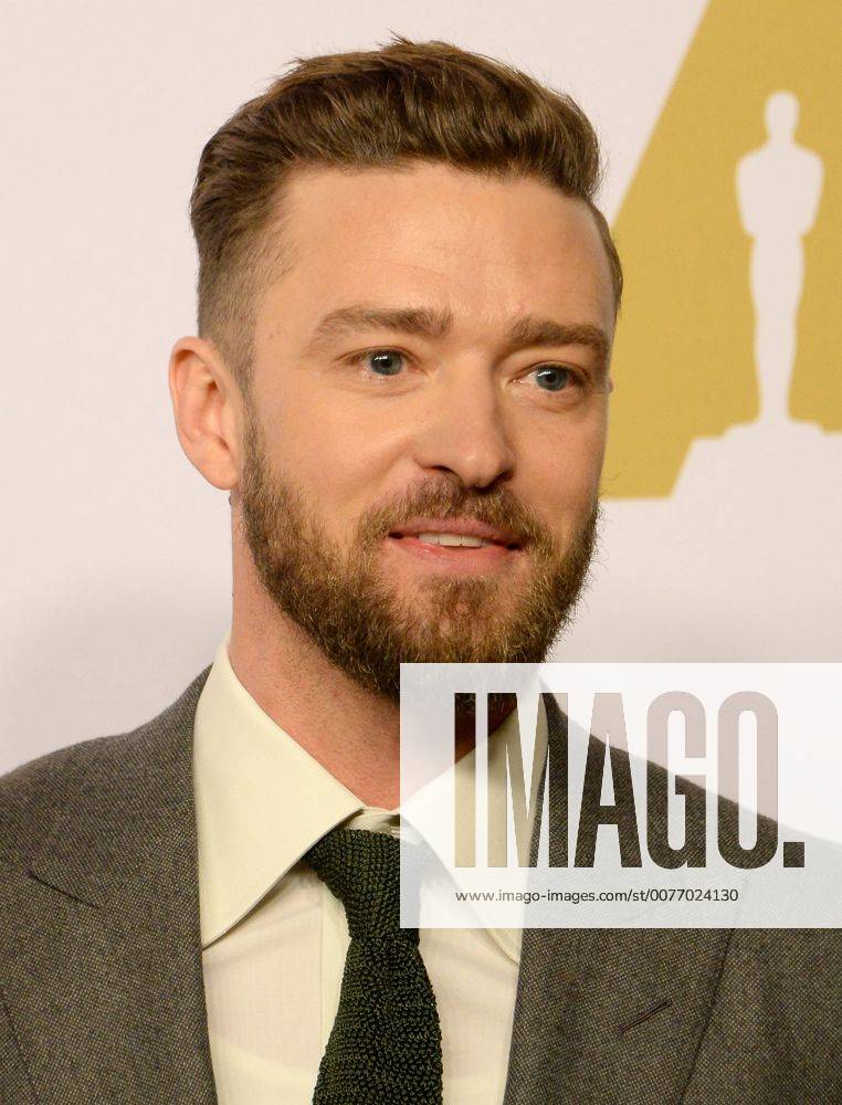 Entertainer Justin Timberlake attends the 89th annual Academy Awards Oscar nominees luncheon at the Beverly Hilton Hotel in Beverly Hills, California on February 6, 2017. LAP20170206138 JIMxRUYMEN