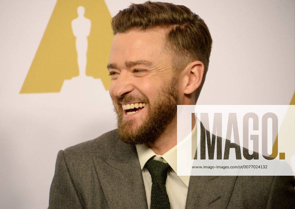 Entertainer Justin Timberlake attends the 89th annual Academy Awards Oscar nominees luncheon at the Beverly Hilton Hotel in Beverly Hills, California on February 6, 2017. LAP20170206141 JIMxRUYMEN