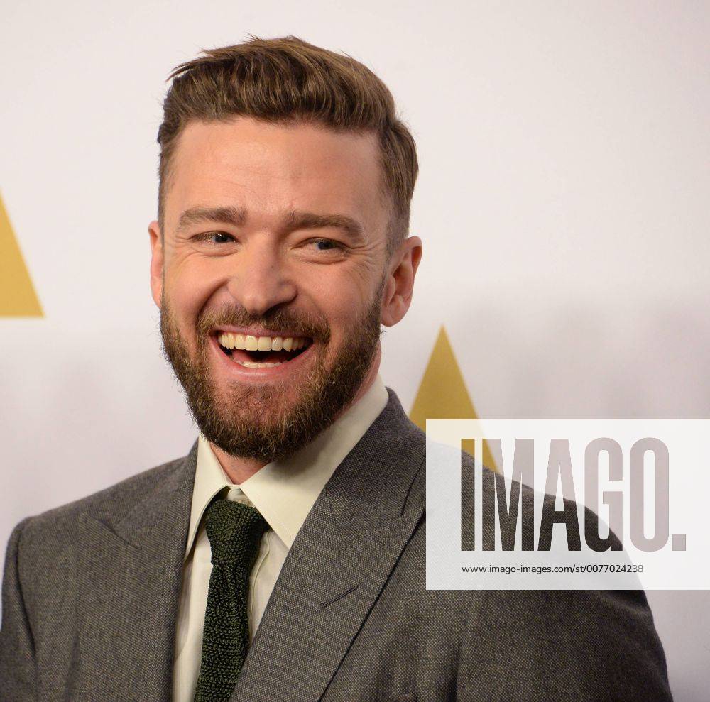 Singer and actor Justin Timberlake attends the 89th annual Academy Awards Oscar nominees luncheon at the Beverly Hilton Hotel in Beverly Hills, California on February 6, 2017. LAP20170206200 JIMxRUYMEN