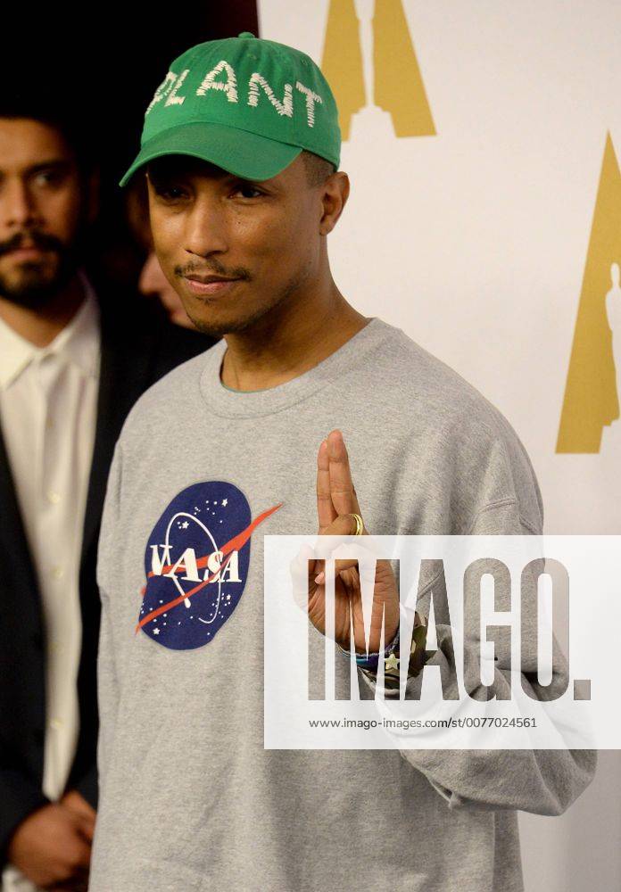 Producer Pharell Williams attends the 89th annual Academy Awards Oscar nominees luncheon at the Beverly Hilton Hotel in Beverly Hills, California on February 6, 2017. LAP20170206149 JIMxRUYMEN