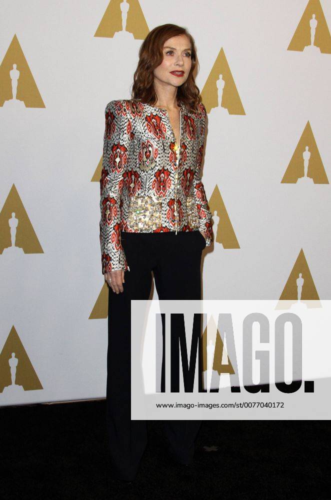 Beverly Hills, CA, United States - 6 February 2017 - Los Angeles, California - Isabelle Huppert... 89th Oscars Nominees Luncheon held in the Grand Ballroom at the Beverly Hilton Hotel in Beverly Hills. Photo Credit: AdMedia Beverly Hills United States - ZUMAa123 20170206_zaa_a123_003