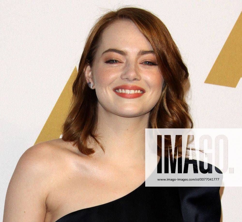 Beverly Hills, CA, United States - 6 February 2017 - Los Angeles, California - Emma Stone... 89th Oscars Nominees Luncheon held in the Grand Ballroom at the Beverly Hilton Hotel in Beverly Hills. Photo Credit: AdMedia Beverly Hills United States - ZUMAa123 20170206_zaa_a123_073