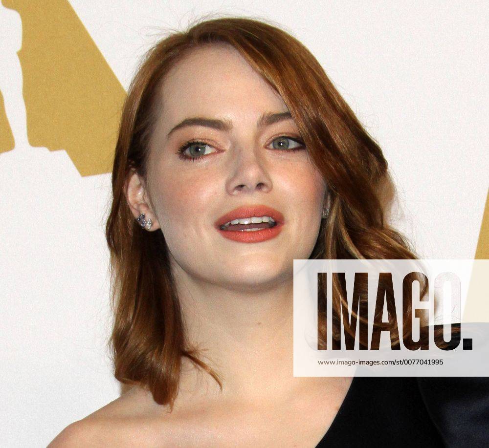 Beverly Hills, CA, United States - 6 February 2017 - Los Angeles, California - Emma Stone... 89th Oscars Nominees Luncheon held in the Grand Ballroom at the Beverly Hilton Hotel in Beverly Hills. Photo Credit: AdMedia Beverly Hills United States - ZUMAa123 20170206_zaa_a123_078