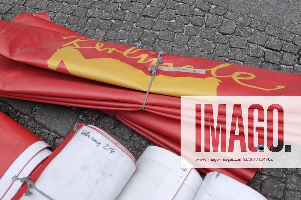 Letzte Vorbereitungen und Aufbauarbeiten am Potsdamer Platz vor dem Beginn der 67. Internationalen Filmfestspiele in Berlin 67. Internationale Filmfestspiele Berlin