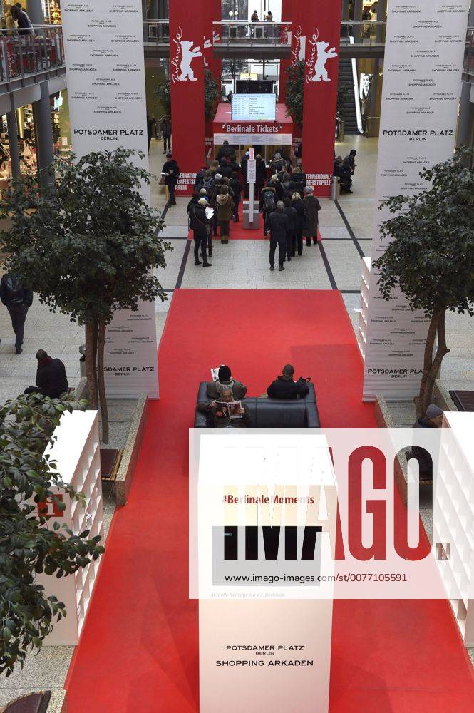 Ticket Shop der Berlinale 2017 67. Internationale Filmfestspiele Berlin in den Potsdamer Platz Arkaden. Berlin, 08.02.2017 Foto:xF.xFuturexImage
