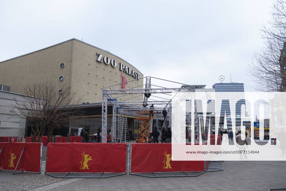 Aufbauarbeiten Zoo Palast Berlin 2017 Aufbauarbeiten Zoo Palast Berlin 2017