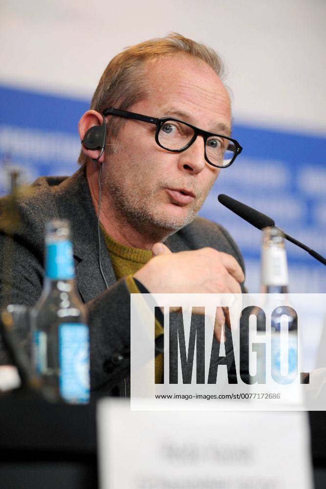 Regisseur Etienne Comar während der Pressekonferenz zum Film DJANGO anlässlich der 67. Berlinale snapshot-photography K.M.Krause
