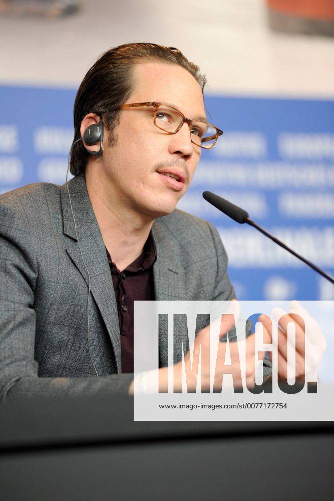 Schauspieler Reda Kateb während der Pressekonferenz zum Film DJANGO anlässlich der 67. Berlinale snapshot-photography K.M.Krause