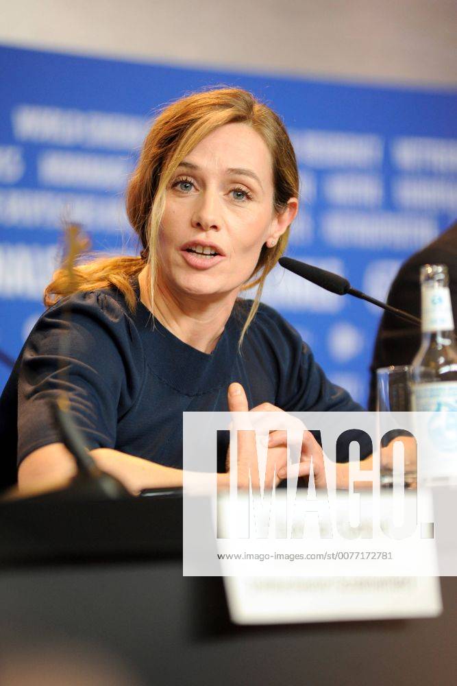 Schauspielerin Cecile de France während der Pressekonferenz zum Film DJANGO anlässlich der 67. Berlinale snapshot-photography K.M.Krause