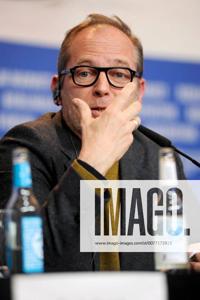 Regisseur Etienne Comar während der Pressekonferenz zum Film DJANGO anlässlich der 67. Berlinale snapshot-photography K.M.Krause