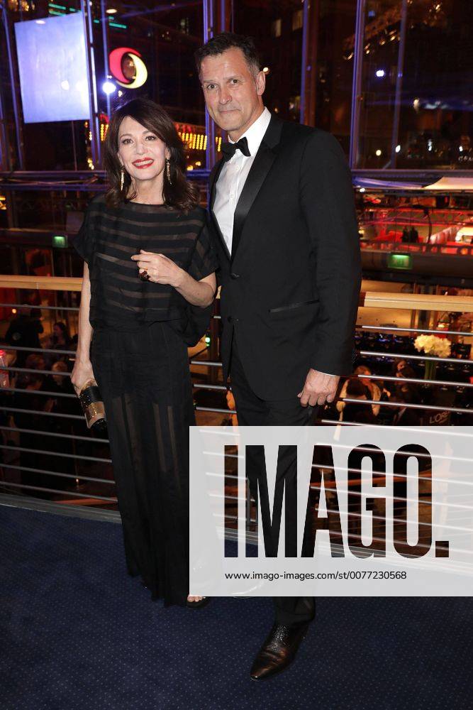 Iris Berben und Heiko Kiesow bei der Party zur Eroeffnung der 67. Berlinale am 9.02.2017 in Berlin Berlinale 2017 Opening Party in Berlin, 2017