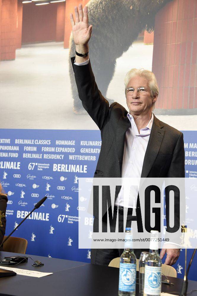 Richard Gere during the The Dinner press conference at the 67th Berlin International Film Festival Berlinale 2017 on February 10, 2017 in Berlin, Germany. Foto:xF.xFuturexImage