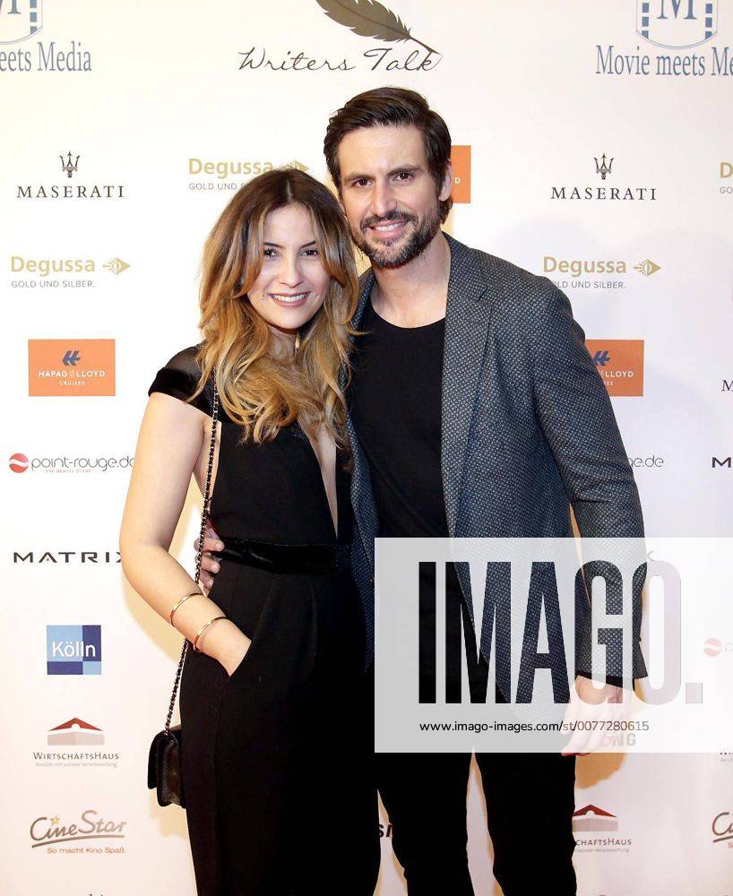 Chryssanthi Kavazi, Tom Beck bei Movie meets Media mit Writers Talk im PALACE Hotel Berlin.