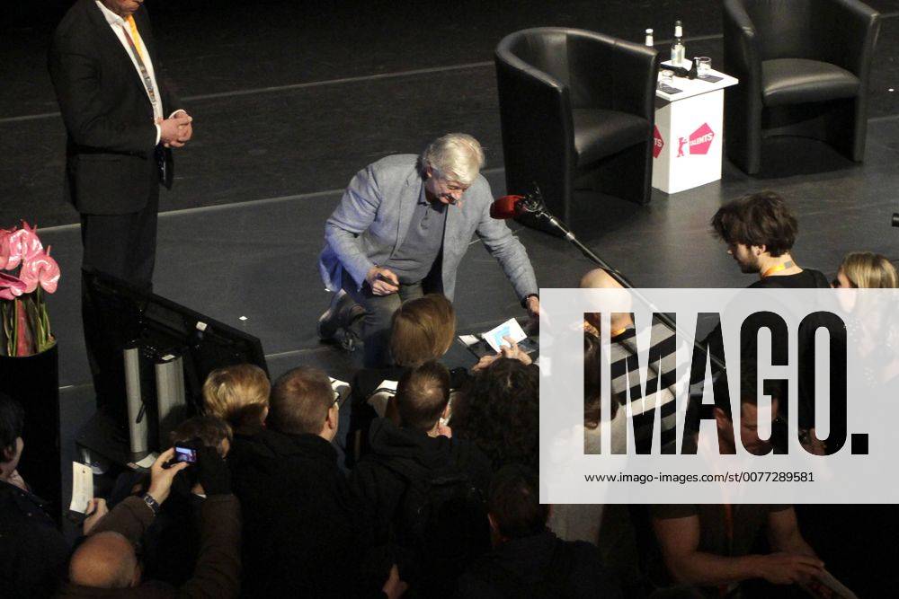 Jurypräsident Paul Verhoeven und Jurymitglied Maggie Gyllenhaal beim Berlinale Talents Talk zum Thema Courage: Against All Odds auf der Berlinale 2017 67. Internationale Filmfestspiele Berlin im HAU Hebbel am Ufer. Berlin, 12.02.2017 Foto:xP.xSkupinx xFuturexImage