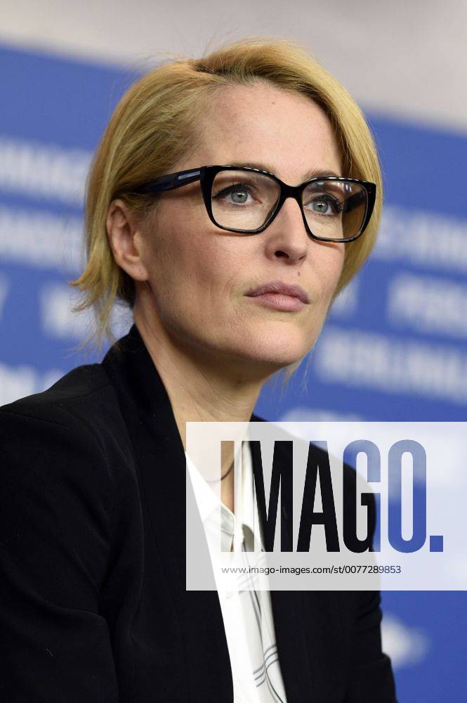 Gillian Anderson during the Viceroy s House press conference at the 67th Berlin International Film Festival Berlinale 2017 on February 12, 2017 in Berlin, Germany. Foto:xC.xNiehausx xFuturexImage