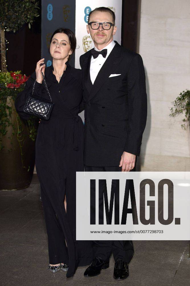 Simon Pegg mit Gattin Maureen bei der After Party der BAFTA Film Awards 2017 70th British Academy Film Awards im Grosvenor House Hotel. London, 12.02.2017 Simon Pegg mit Gattin Maureen Foto:xS.xFuturexImage