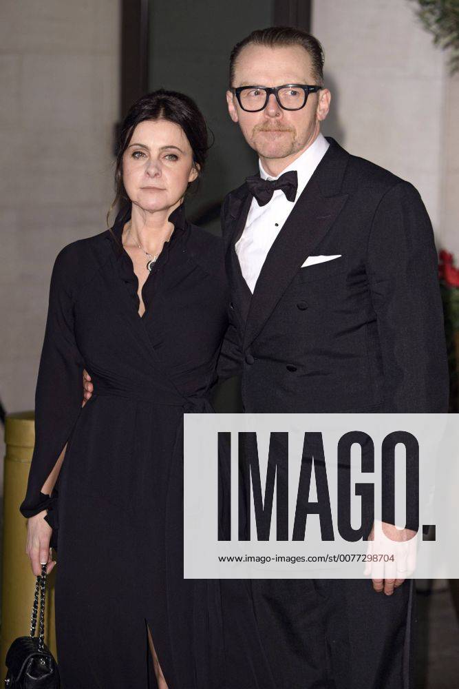 Simon Pegg mit Gattin Maureen bei der After Party der BAFTA Film Awards 2017 70th British Academy Film Awards im Grosvenor House Hotel. London, 12.02.2017 Simon Pegg mit Gattin Maureen Foto:xS.xFuturexImage