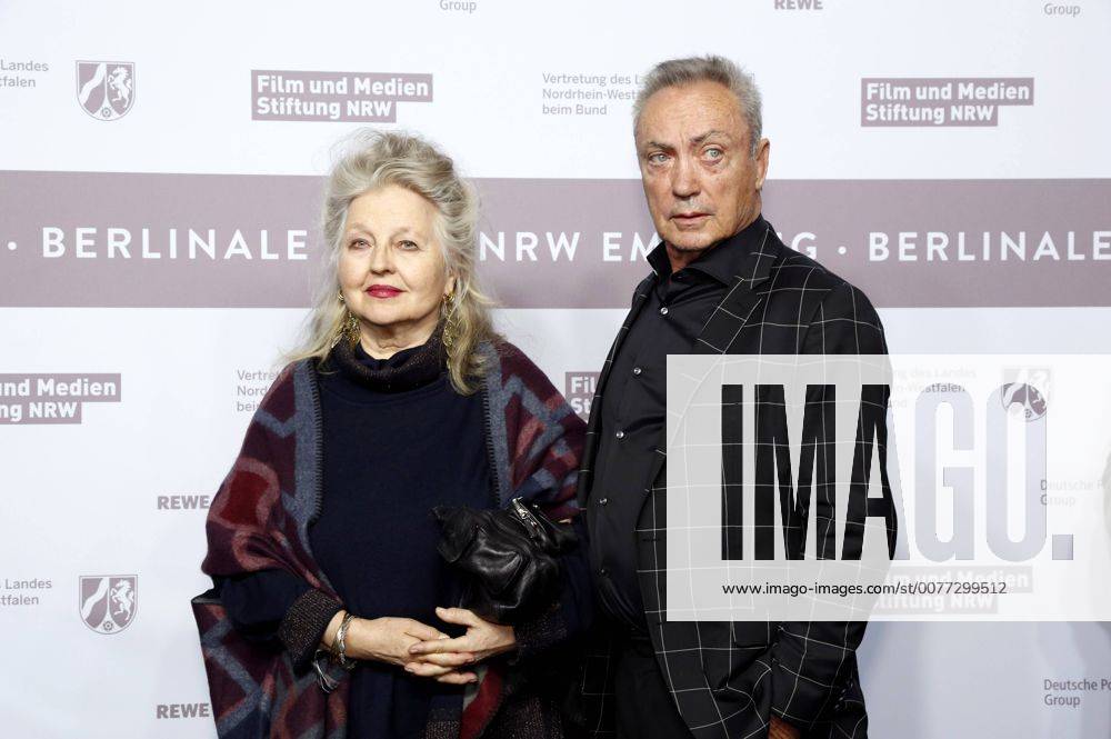 Hanna Schygulla und Udo Kier beim NRW Empfang 2017 während der Berlinale 2017 in der Vertretung des Landes Nordrhein-Westfalen. Berlin, 12.02.2017 Foto:xD.xBedrosianx xFuturexImage