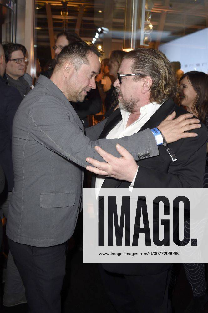 Jan Josef Liefers und Armin Rohde beim NRW Empfang 2017 während der Berlinale 2017 in der Vertretung des Landes Nordrhein-Westfalen. Berlin, 12.02.2017 Foto:xF.xFuturexImage