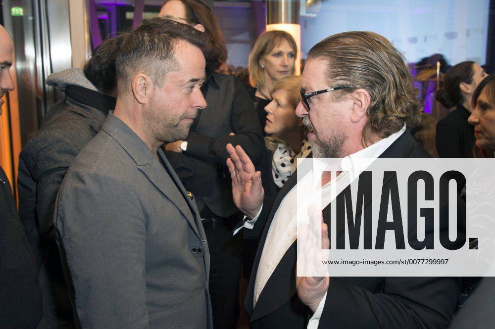Jan Josef Liefers und Armin Rohde beim NRW Empfang 2017 während der Berlinale 2017 in der Vertretung des Landes Nordrhein-Westfalen. Berlin, 12.02.2017 Foto:xF.xFuturexImage