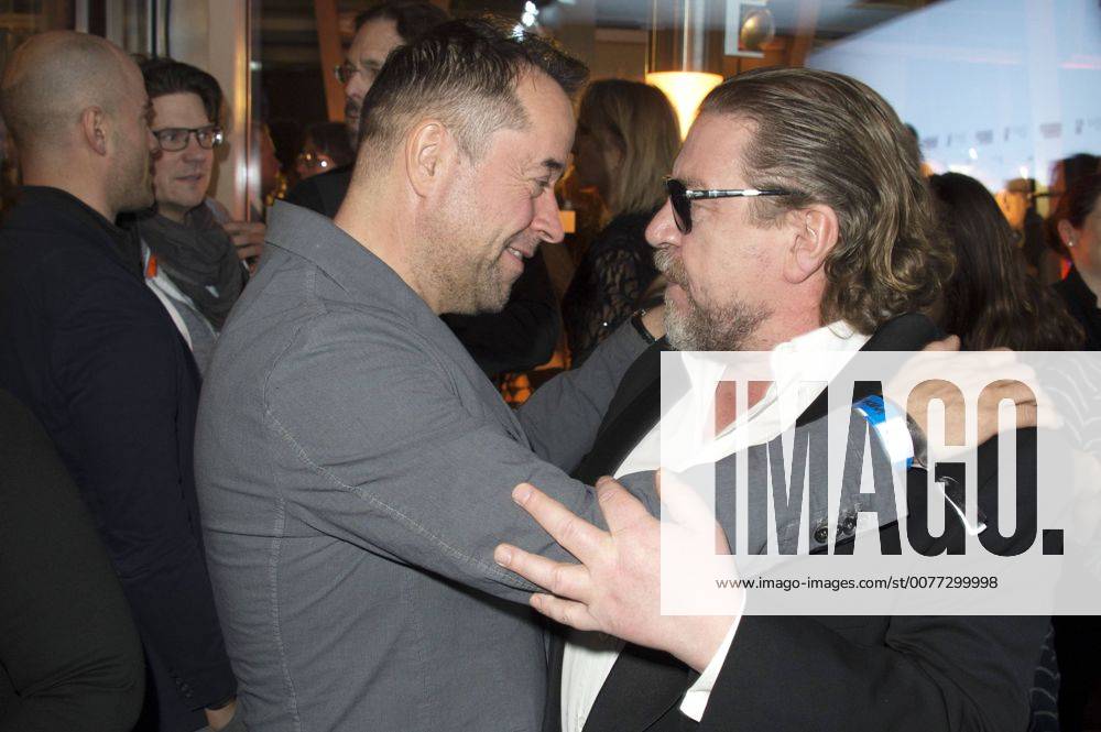 Jan Josef Liefers und Armin Rohde beim NRW Empfang 2017 während der Berlinale 2017 in der Vertretung des Landes Nordrhein-Westfalen. Berlin, 12.02.2017 Foto:xF.xFuturexImage