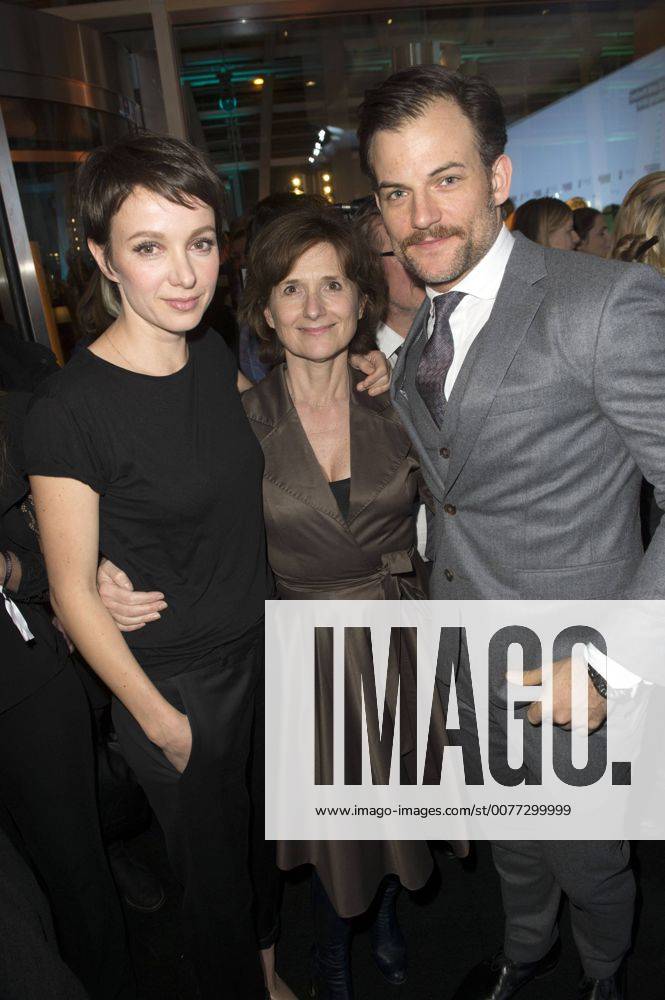 Julia Koschitz, Victoria Trauttmansdorff und Torben Liebrecht beim NRW Empfang 2017 während der Berlinale 2017 in der Vertretung des Landes Nordrhein-Westfalen. Berlin, 12.02.2017 Foto:xF.xFuturexImage