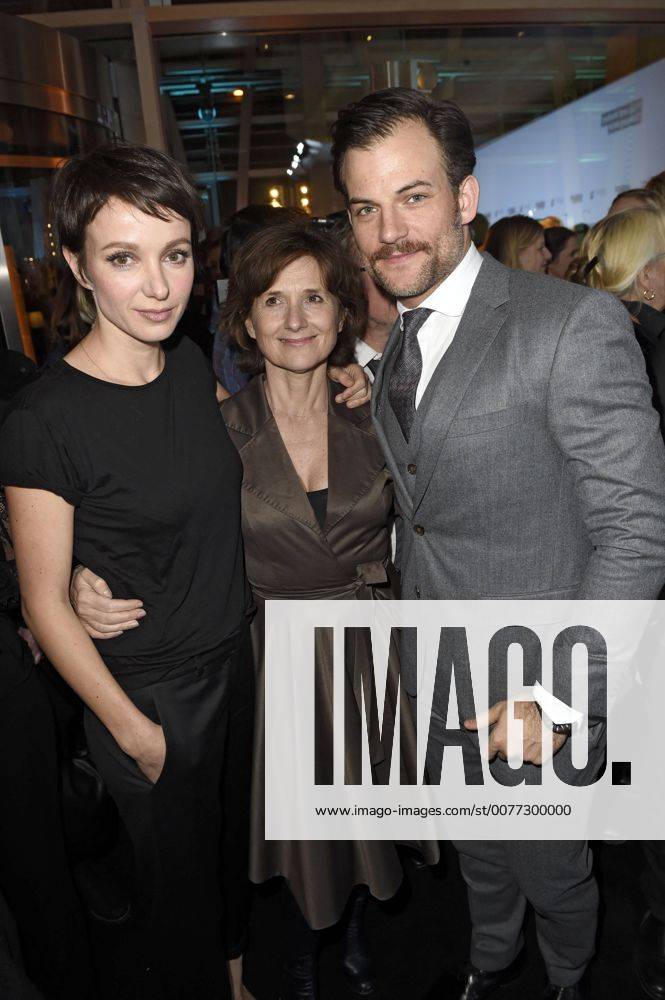 Julia Koschitz, Victoria Trauttmansdorff und Torben Liebrecht beim NRW Empfang 2017 während der Berlinale 2017 in der Vertretung des Landes Nordrhein-Westfalen. Berlin, 12.02.2017 Foto:xF.xFuturexImage