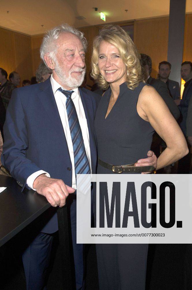 Dieter Hallervorden mit Freundin Christiane Zander beim NRW Empfang 2017 während der Berlinale 2017 in der Vertretung des Landes Nordrhein-Westfalen. Berlin, 12.02.2017 Foto:xF.xFuturexImage