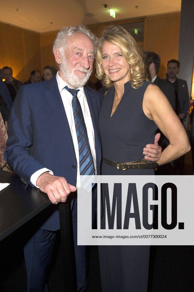 Dieter Hallervorden mit Freundin Christiane Zander beim NRW Empfang 2017 während der Berlinale 2017 in der Vertretung des Landes Nordrhein-Westfalen. Berlin, 12.02.2017 Foto:xF.xFuturexImage