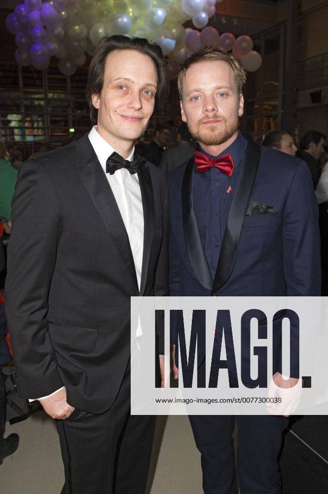 August Diehl und Stefan Konarske beim NRW Empfang 2017 während der Berlinale 2017 in der Vertretung des Landes Nordrhein-Westfalen. Berlin, 12.02.2017 Foto:xF.xFuturexImage