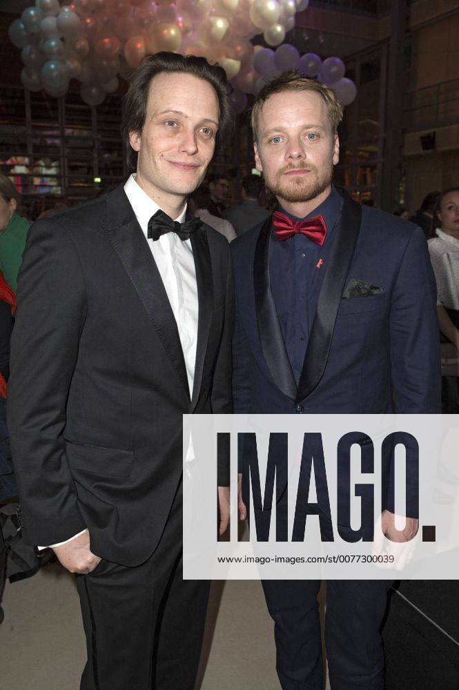 August Diehl und Stefan Konarske beim NRW Empfang 2017 während der Berlinale 2017 in der Vertretung des Landes Nordrhein-Westfalen. Berlin, 12.02.2017 Foto:xF.xFuturexImage