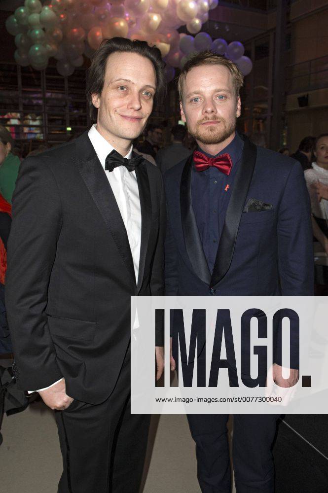 August Diehl und Stefan Konarske beim NRW Empfang 2017 während der Berlinale 2017 in der Vertretung des Landes Nordrhein-Westfalen. Berlin, 12.02.2017 Foto:xF.xFuturexImage