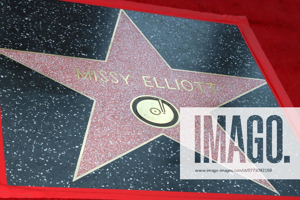 USA - Missy Elliott Star Ceremony - Los Angeles LOS ANGELES - NOV 8: Missy Elliott Star at the Missy Elliott Star Ceremony on the Hollywood Walk of Fame on November 8, 2021 in Los Angeles, CA Los Angeles CA USA