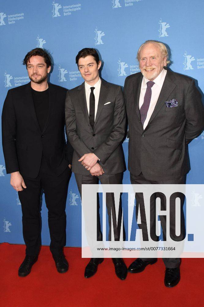 Ronald Zehrfeld, Sam Riley and James Cosmo attending the SS-GB premiere at the 67th Berlin International Film Festival Berlinale 2017 at Haus der Berliner Festspiele on February 14, 2017 in Berlin, Germany. Foto:xC.xNiehausx xFuturexImage