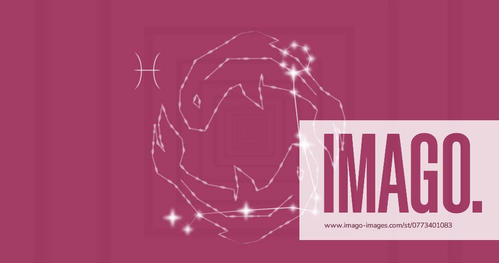 Image of pisces star sign with glowing stars on pink background. Astrology, horoscope and zodiac sign concept digitally generated image. , 24.03.2023, 5220439.jpg , pisces,star sign,glowing,pink background,astrology,horoscope,zodiac sign,concept,digitally generated,symbol,zodiac,icon,aquarius,virgo,gemini,aries,capricorn,astrological,sagittarius,astronomy,libra,digital animation,scorpio,illustration,taurus,design,montage,universe,galaxy,glow,graphic,cosmos,constellation,vector,abstract,element,business,isolated,web,leo,background,space,light,shape,pink