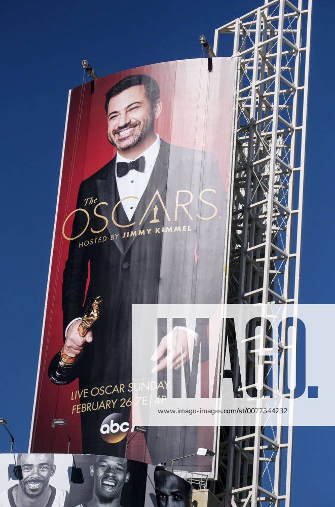 Los Angeles, California, U.S - The Oscar posters are seen on the outside the Hollywood & Highland Center in preparation for the 89th Academy Awards in Los Angeles, Wednesday, February 15, 2017. The Academy Awards will be held Sunday, February 26, 2017. Los Angeles U.S. - ZUMAc68_ 20170215_zaf_c68_003