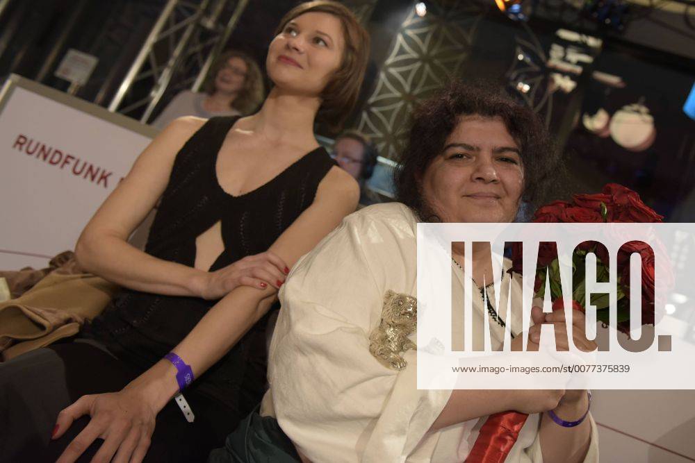 Cutterin Dana Bunescu mit dem Silbernen Bären für den Besten Schnitt in dem Film ANA, MON AMOUR zu Gast im RadioEins Berlinale Nighttalk aus der XXLounge anlässlich der 67. Internationalen Filmfestspiele Berlin 67. Internationale Filmfestspiele Berlin