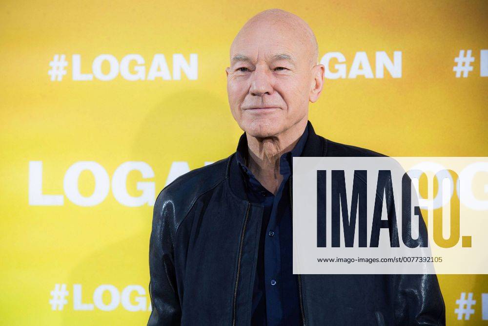 X Men: Logan Photocall in Madrid Patrick Stewart, der Schauspieler beim Logan Photocall am 20.02.2017 in Madrid Logan Photocall in Madrid mit Patrick Stewart, 2017