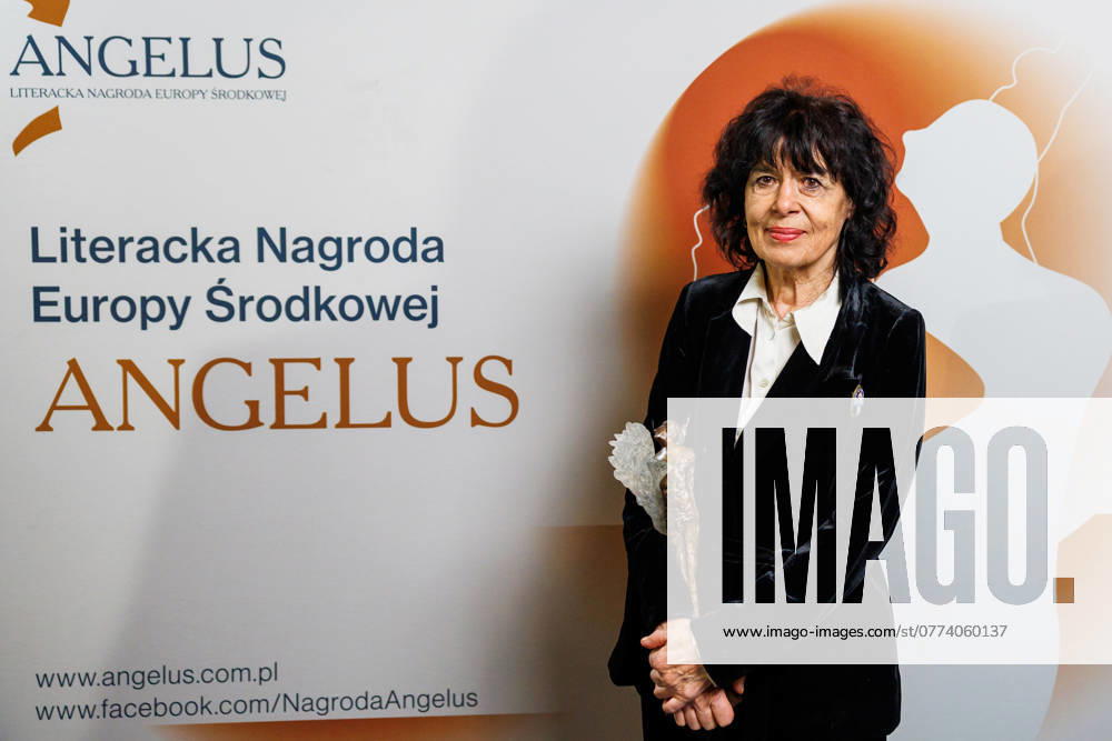 On October 19th, 2024, the Central European Angelus Literature Award was presented in WrocAöaw. The Austrian writer Monika Helfer received the award for her novel â€oeHalastraâ€Â, and the translation award went to the bookâ€⠢s translator, Arkadiusz Zychlinski. in pic: Monika Helfer Wroclaw Poland - ZUMAz123 20241019_zip_z123_065