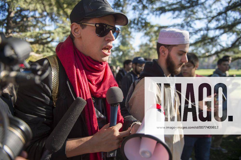 Milo Yiannopoulos, of the alt-right Breitbart News, resigned from the news organization Tuesday after a video of him endorsing pedophilia appeared online over the weekend. PICTURED: January 14, 2017 - Davis, California, U.S. - UC Davis College Republicans and other supporters march with controversial speakers MILO YIANNOPOULOS who was supposed to speak on campus last night but was shut down by protestors. The march took place on the UC Davis on Saturday. Davis U.S. - ZUMAs76_ 20170114_jlr_s76_003