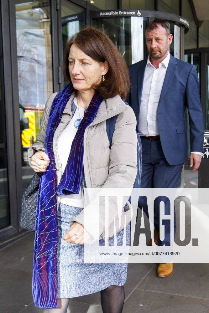 London, London, UK - London, UK. LESLEY SMITH, Amazon s Director of Public Policy UK and Ireland leaves after a select committee hearing on self-employment and the gig economy at Portcullis House as representatives from Uber, Amazon, Deliveroo and Hermes were asked to inform the Work and Pensions Committee in London on 22 February 2017. London UK - ZUMAl94_ 20170222_zaf_l94_001