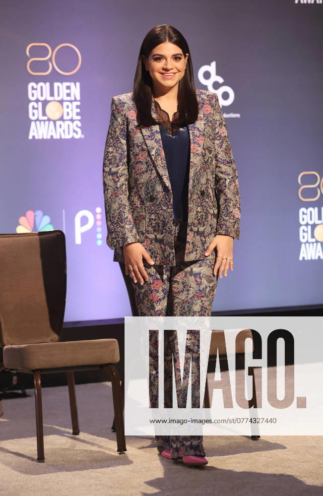 80th Annual Golden Globe Awards Nominations 12 December 2022 -Beverly Hills, California - Mayan Lopez. 80th Annual Golden Globe Awards Nominations held at The Beverly Hilton in Beverly Hills. Photo Credit: AdMedia Beverly Hills CA United States