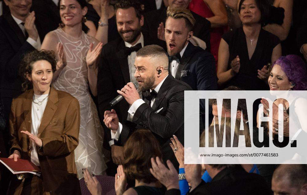 Feb 26, 2017 - Hollywood, California, U.S. - Oscar Nominee JUSTIN TIMBERLAKE performs during the 89th Academy Awards at the Dolby Theatre. Hollywood U.S. - ZUMAz03_ 20170226_sho_z03_158