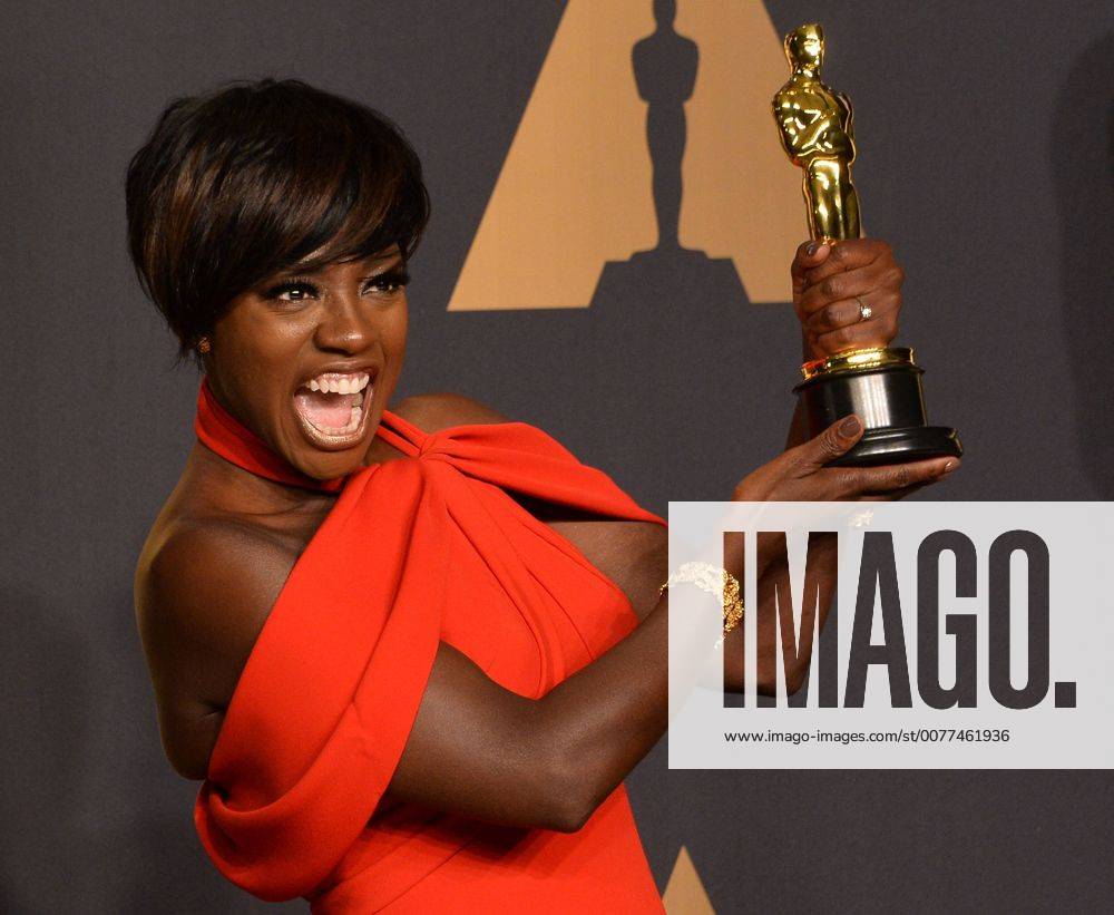 Actress Viola Davis, winner of the award for Actress in a Supporting Role for Fences , appears backstage during the 89th annual Academy Awards at Loews Hollywood Hotel in the Hollywood section of Los Angeles on February 26, 2017. LAP20170226914 JIMxRUYMEN