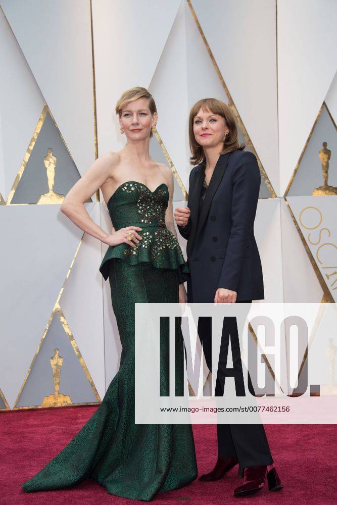 Feb 26, 2017 - Hollywood, California, U.S - Maren Ade (right), Oscar nominee, and guest arrives on the red carpet of The 89th Oscars® at the Dolby Theatre in Hollywood, CA on Sunday, February 26, 2017. Hollywood U.S - ZUMAz03_ 20170226_sho_z03_189