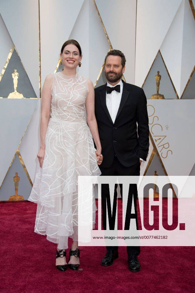 Feb 26, 2017 - Hollywood, California, U.S - Oscar-nominee, Dustin O Halloran and guest arrive at The 89th Oscars® at the Dolby Theatre in Hollywood, CA on Sunday, February 26, 2017. Hollywood U.S - ZUMAz03_ 20170226_sho_z03_191